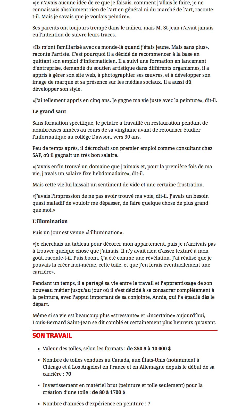 « Tout miser sur la peinture » (2 of 3)
