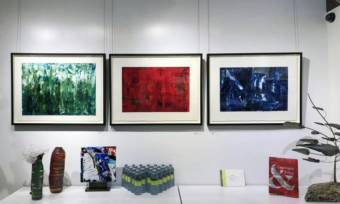 Artworks-Monts-Valin--Eleven-Points-and-Le-Depart--on-display-at-Petroff-Gallery--Glorious-And-Free-Exhibition--ORIG.jpg