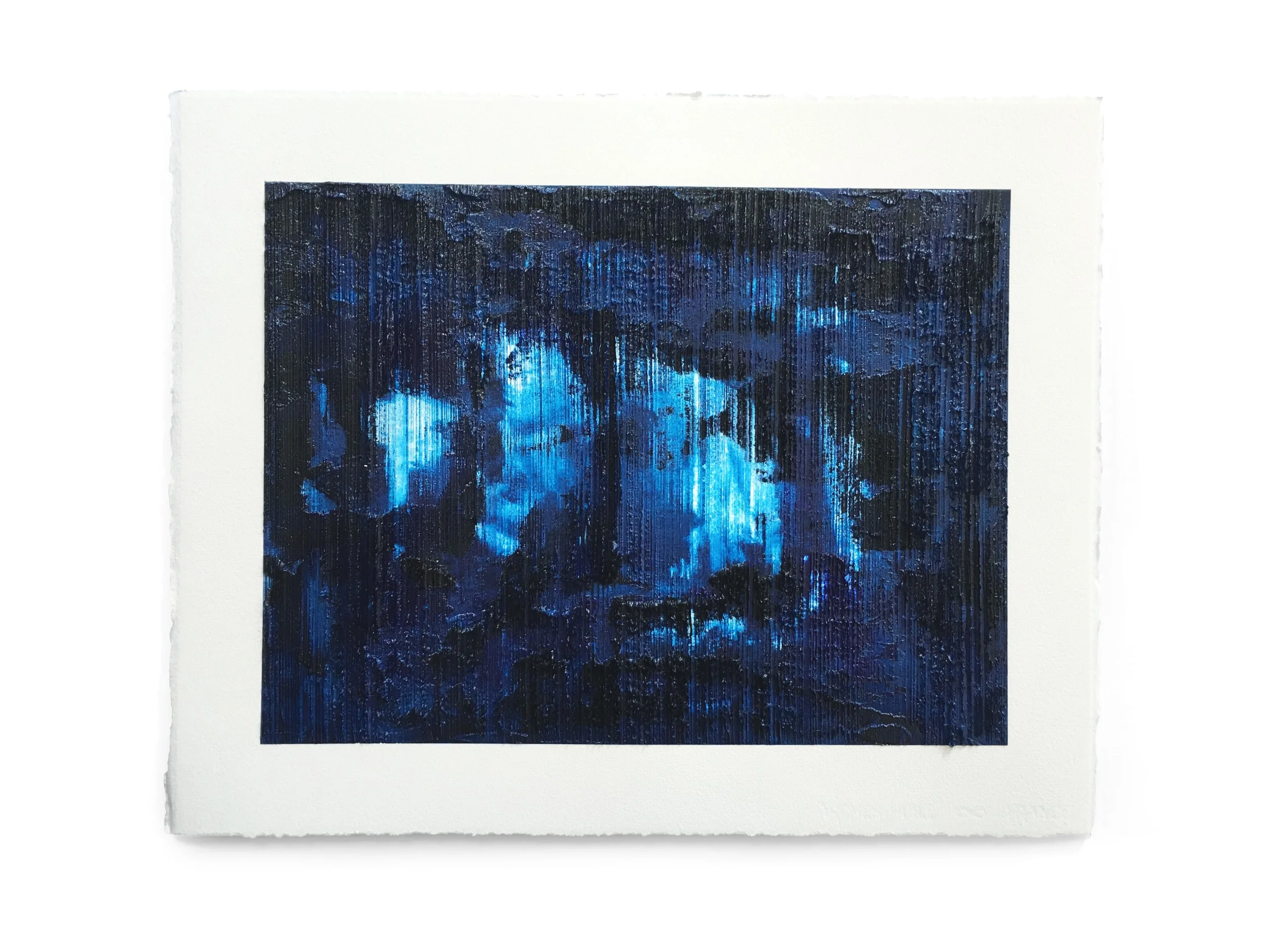 Artwork on paper titled "No Limit" by Louis-Bernard St-Jean