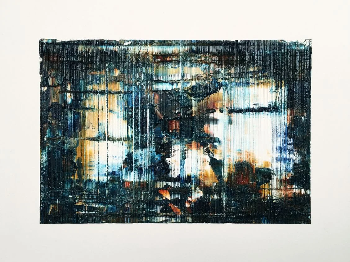 Remembering – 2018, oil on Arches Paper, 9” x 12”