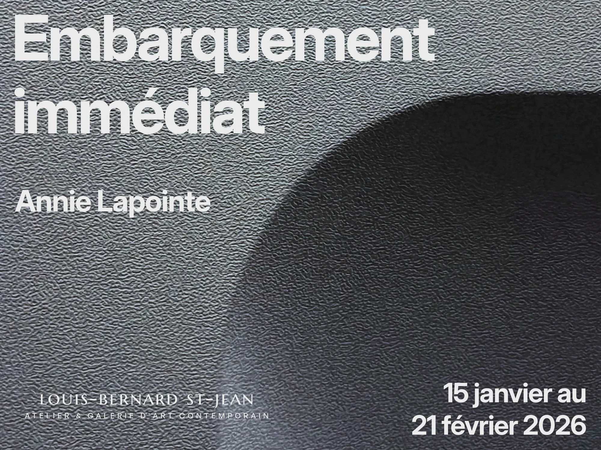 Embarquement immédiat — Annie Lapointe