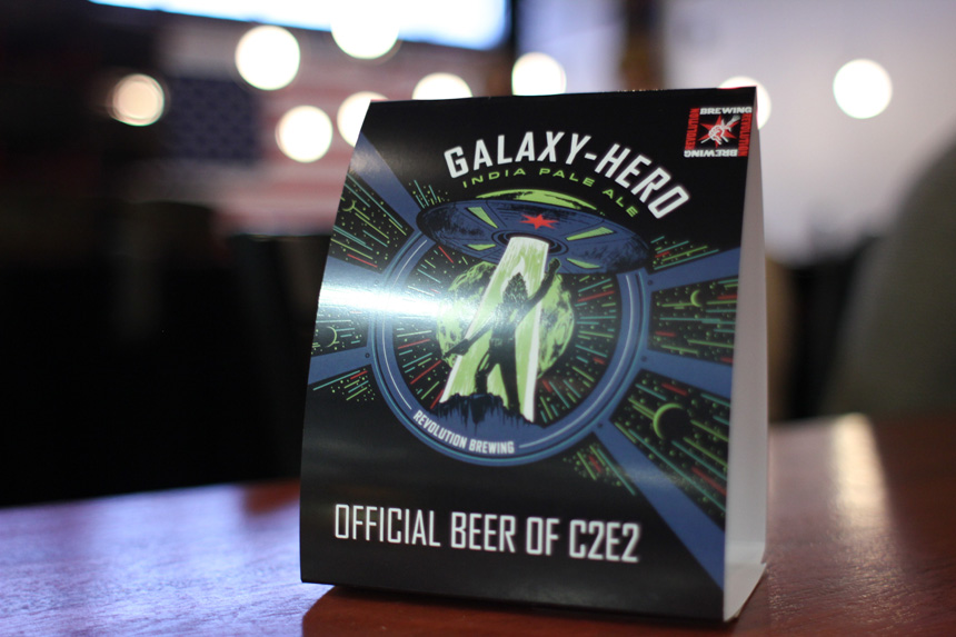 The official beer of C2E2