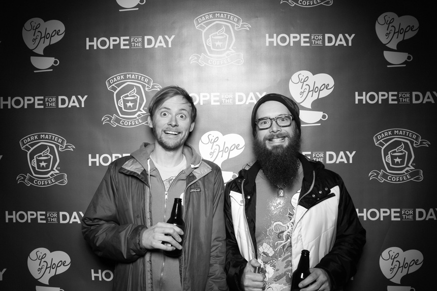 A picture of Jake Nickell and Lance Curran from Threadless in Chicago, IL.