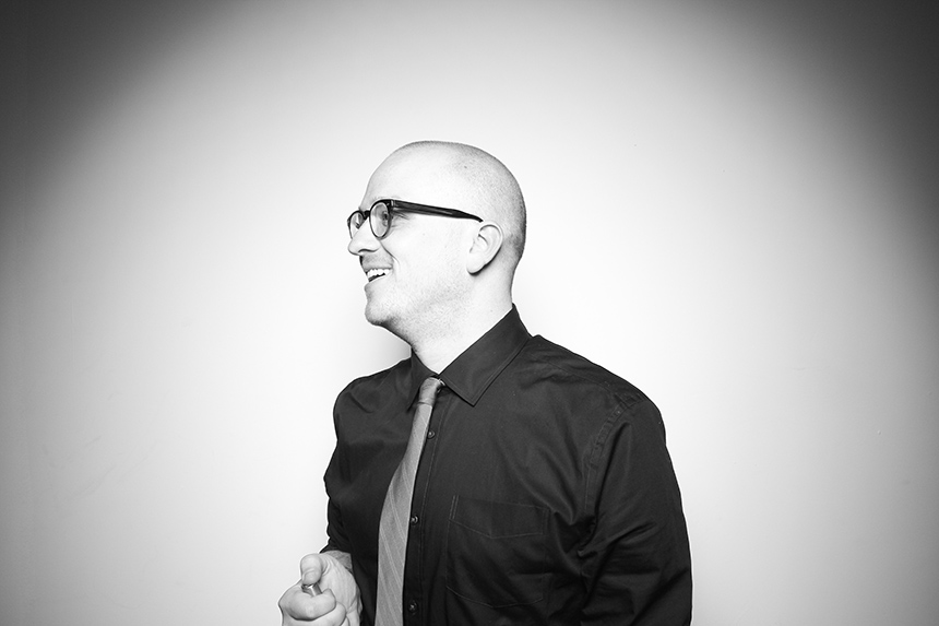 A Fotio portrait of Tanner Woodfard from the Chicago Design Muesum.