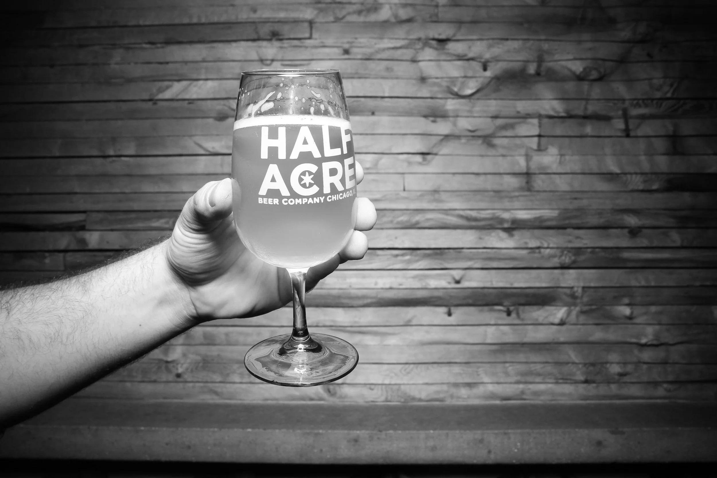Chicago beer at it's finest. Half Acre Beer Company glassware. 