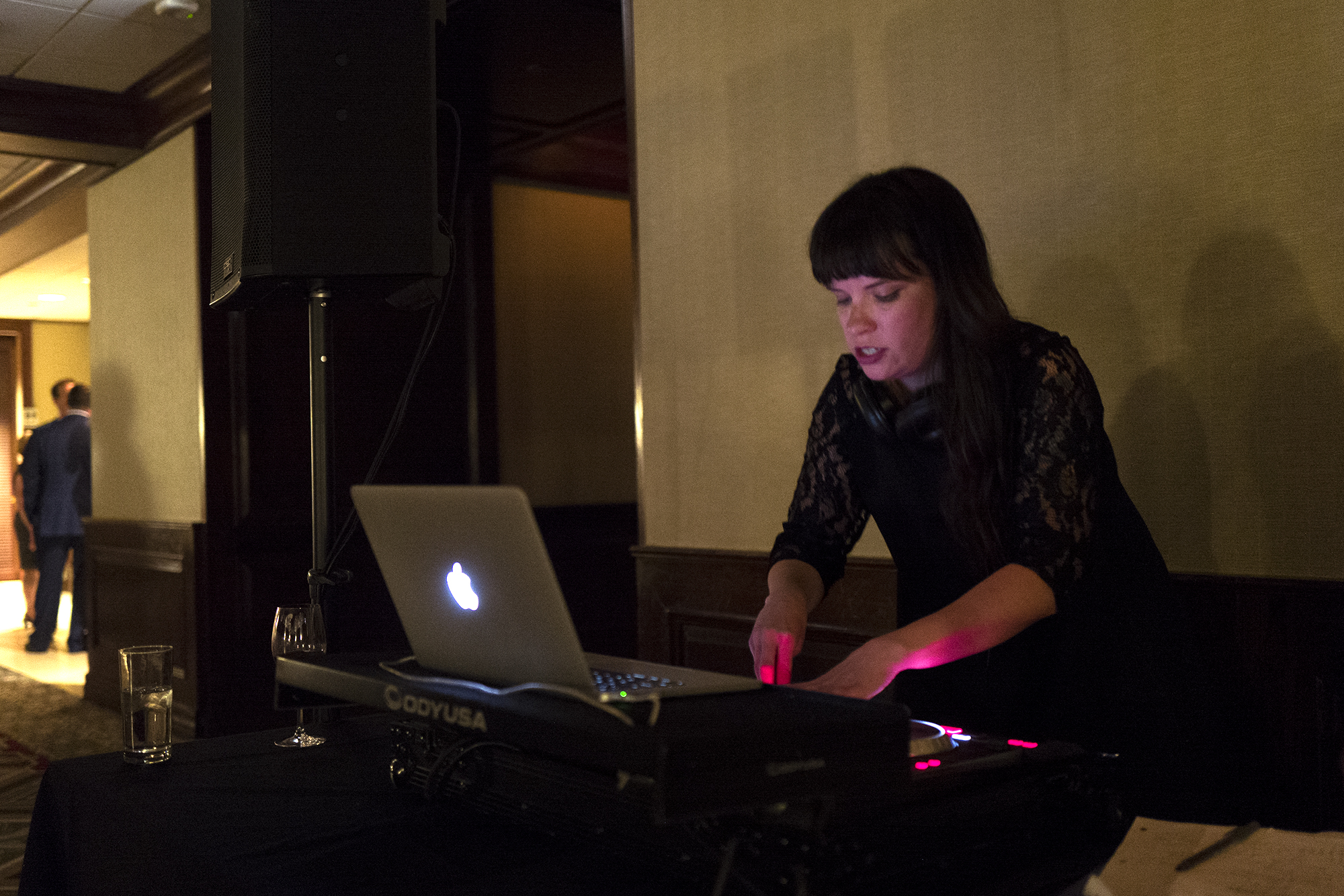 DJ Kristin from Toast and Jam rocking!
