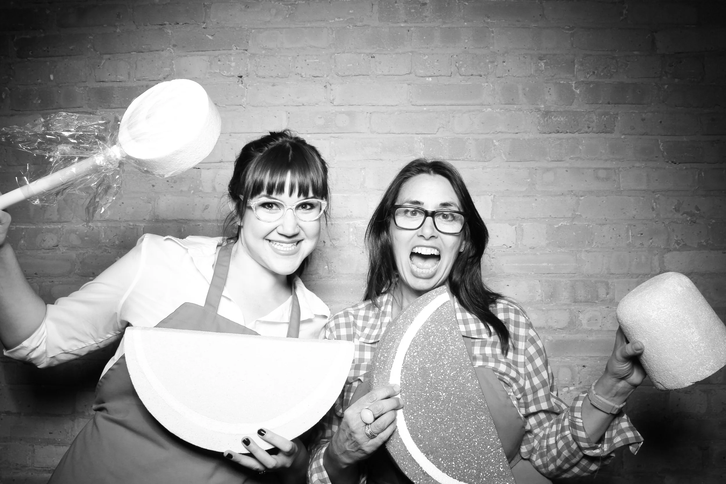 Candyality jumped in the photo booth at the end of the night!