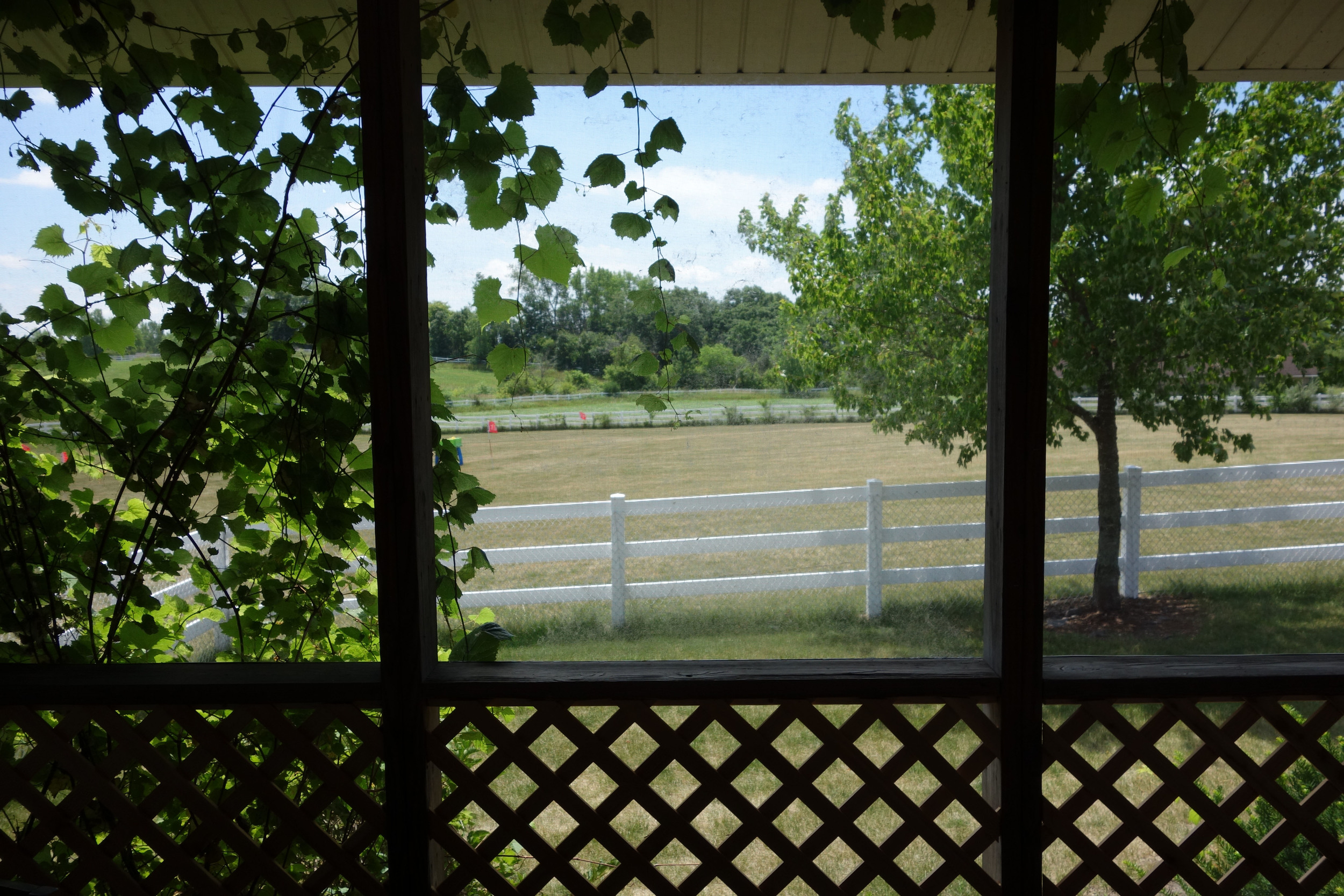 Side view of the beautiful farm!