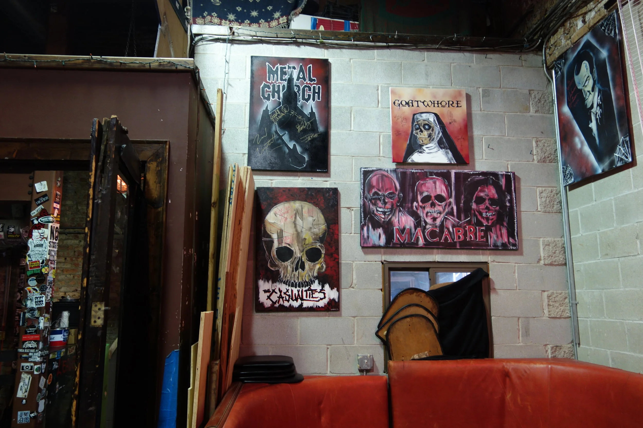 Artwork at Reggies!