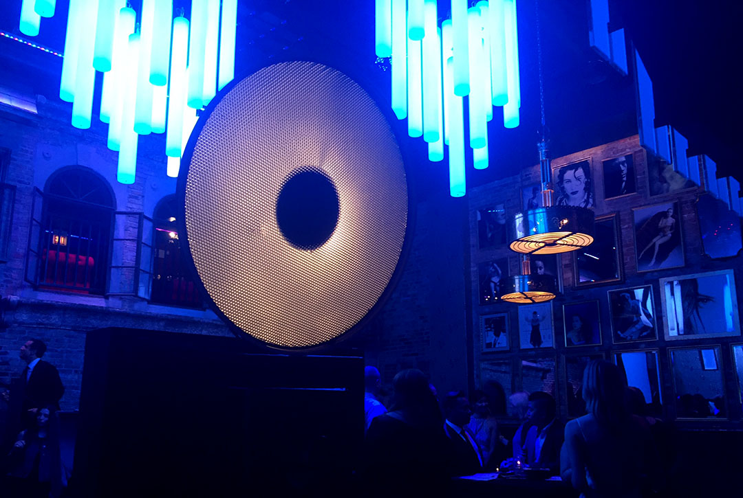 Fotio looks so cool with the moody lighting!