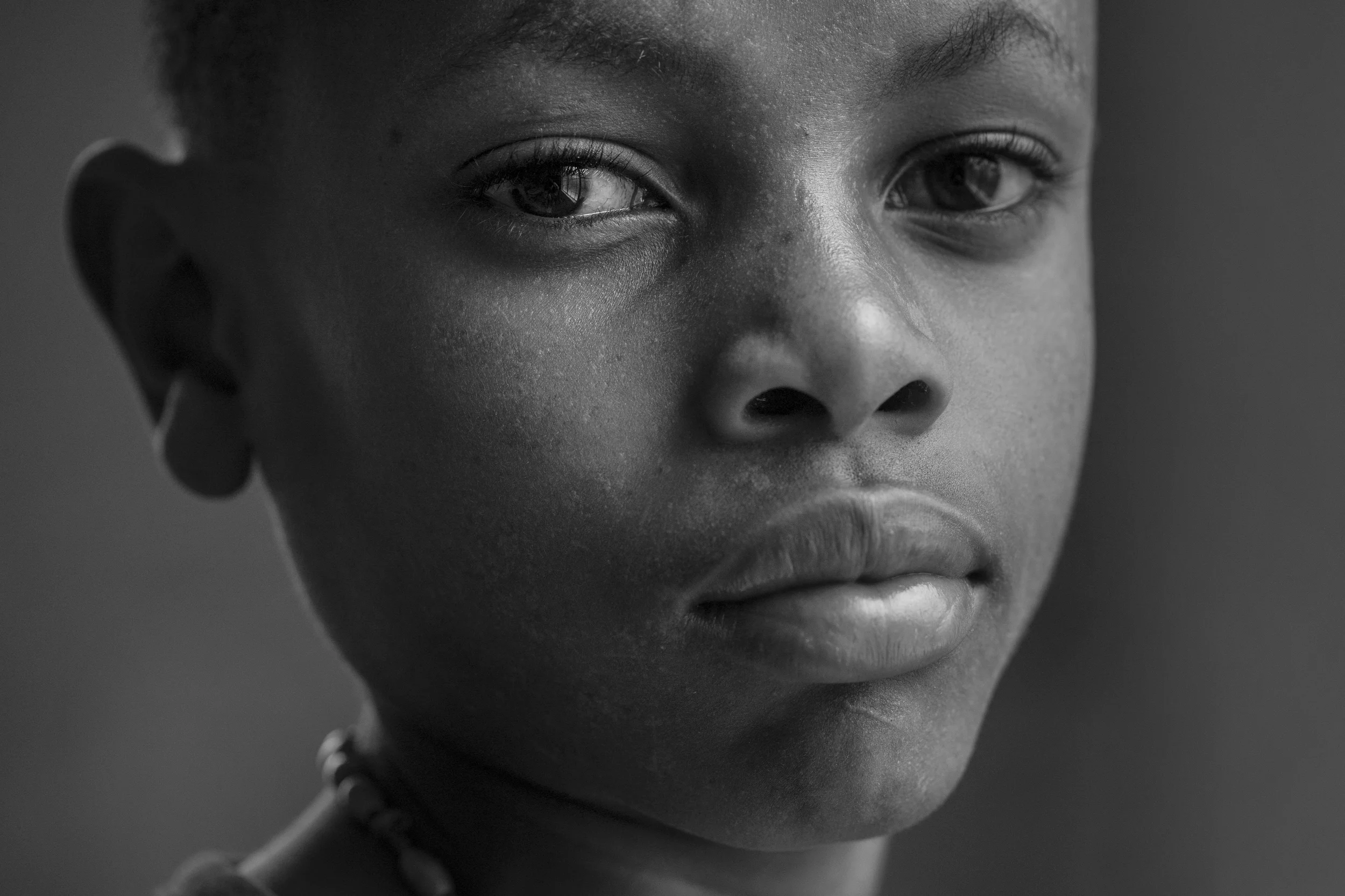 Nicas Evans, 12, Ariel Club member, Mt. Meru Regional Hospital in Arusha, Tanzania. 