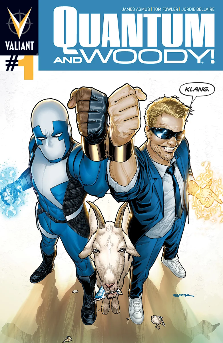 Press Release:  JAMES ASMUS and TOM FOWLER Bring on QUANTUM AND WOODY #1 in July!