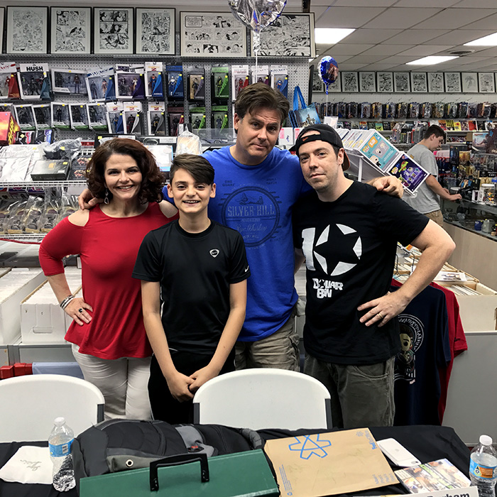 Pictured: Sheri Taylor, Jace Schirripa, Patrick Durham, Adam Daughhetee