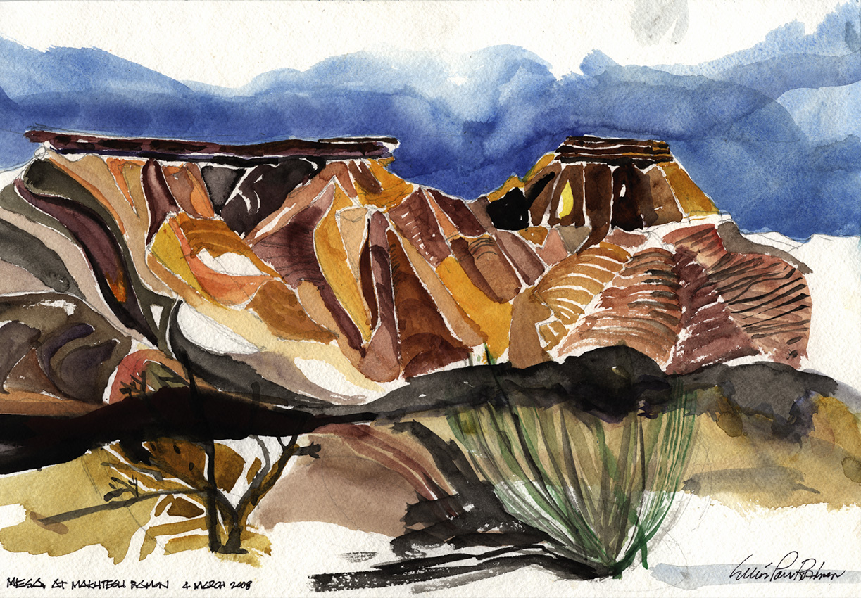 Mesa at Makhtesh Ramon