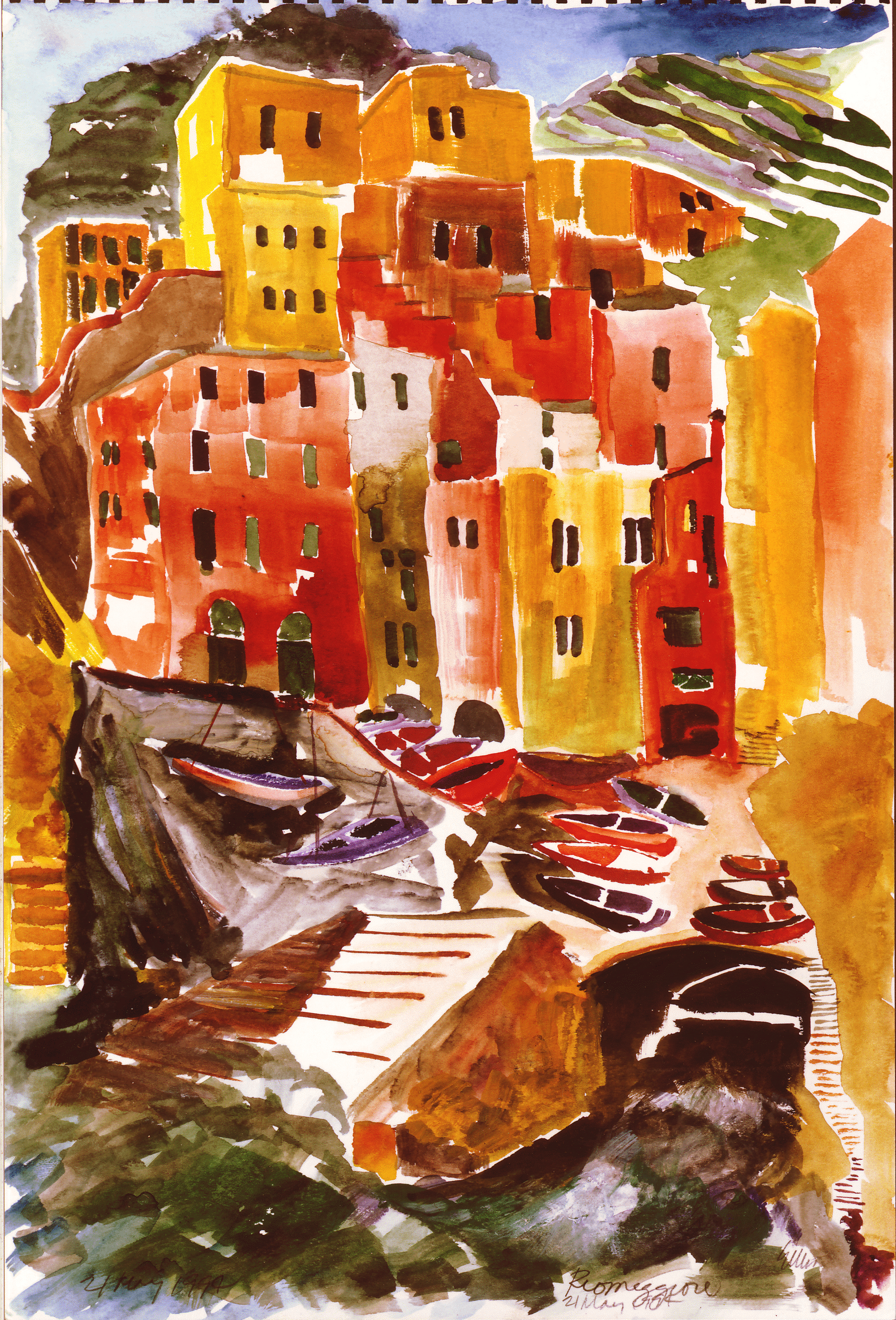 Riomaggiore, cinque terra tunnel
