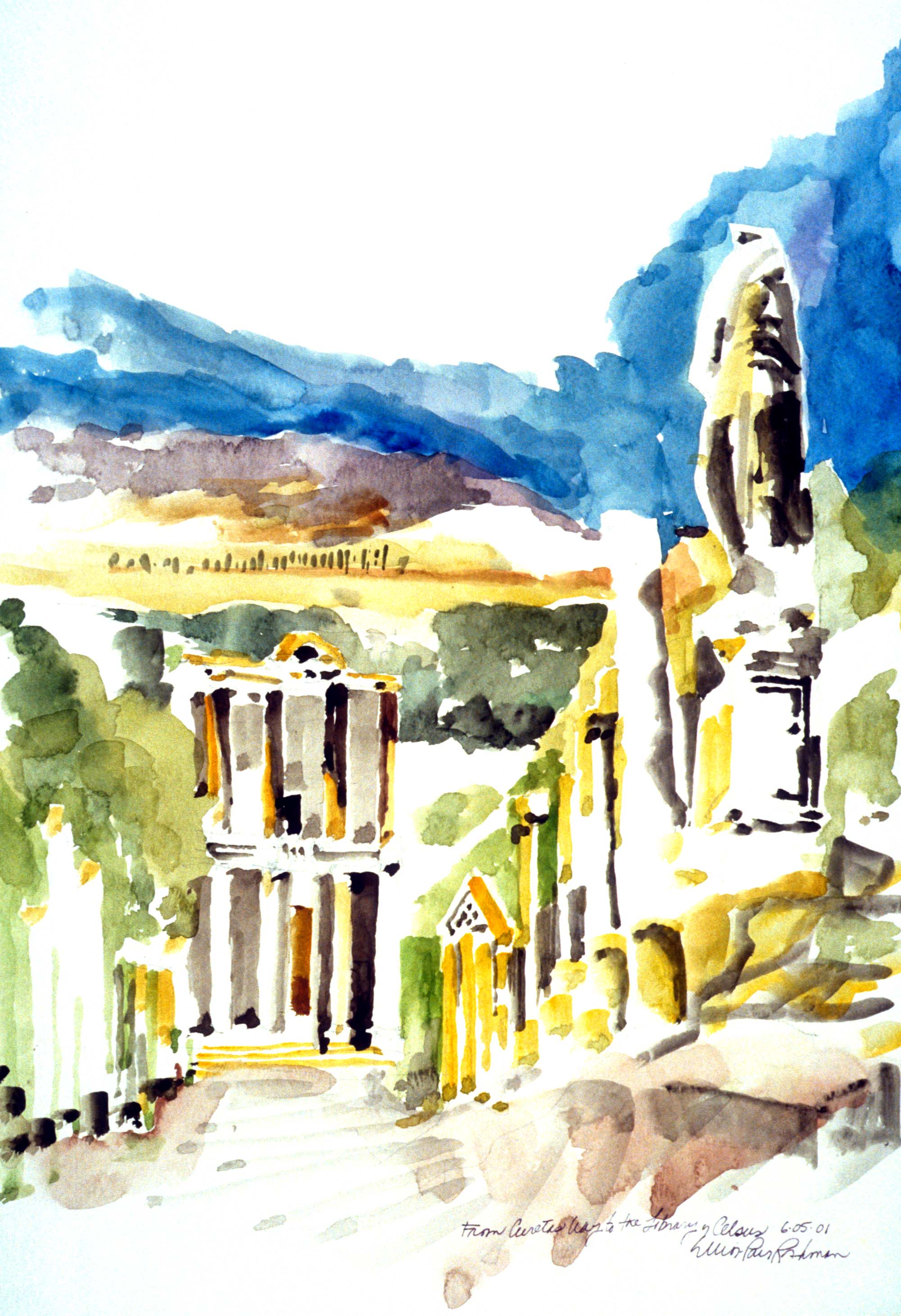 From Curetas Way to the Library of Celsus