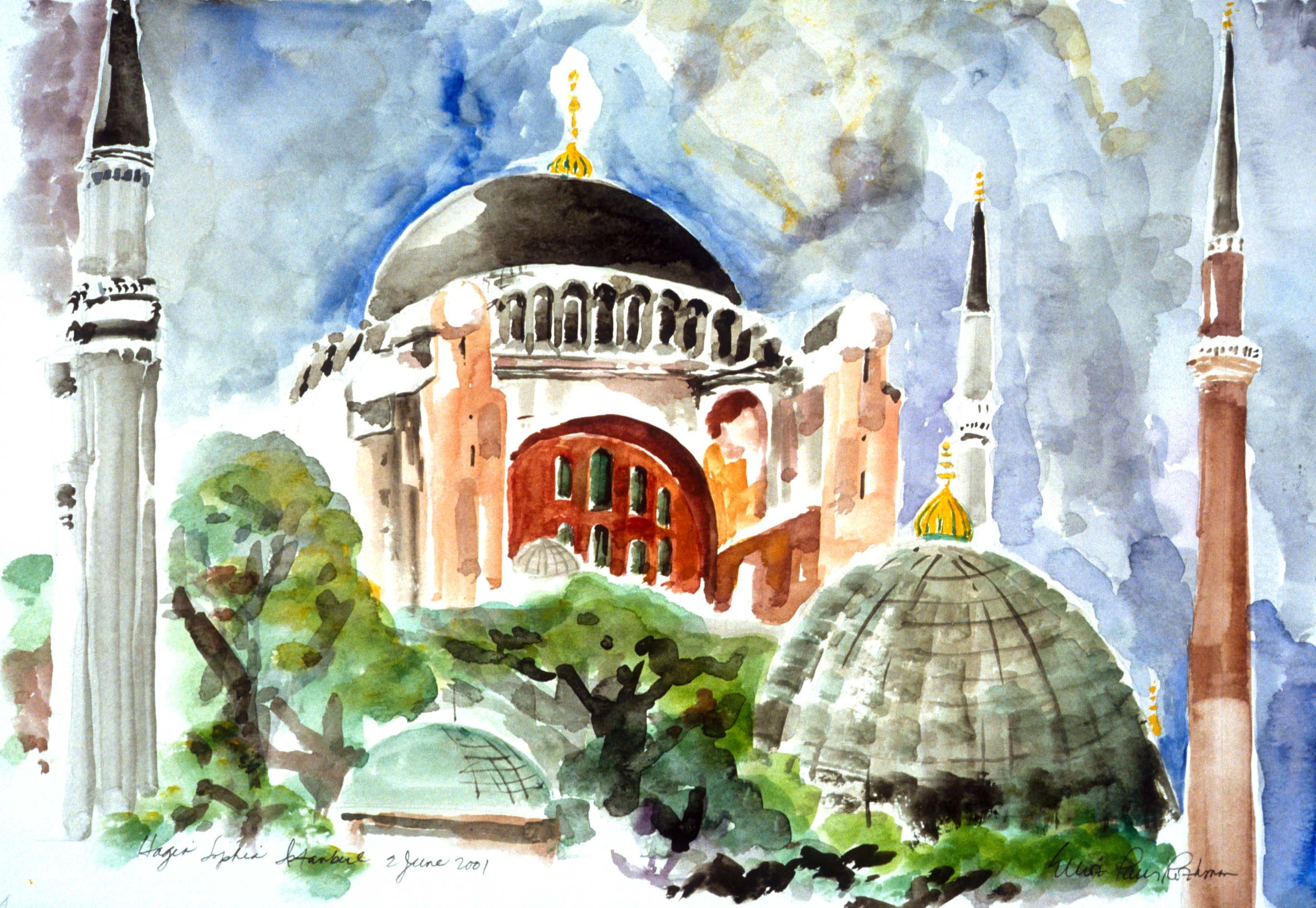   Hagia Sophia Exterior Istanbul  