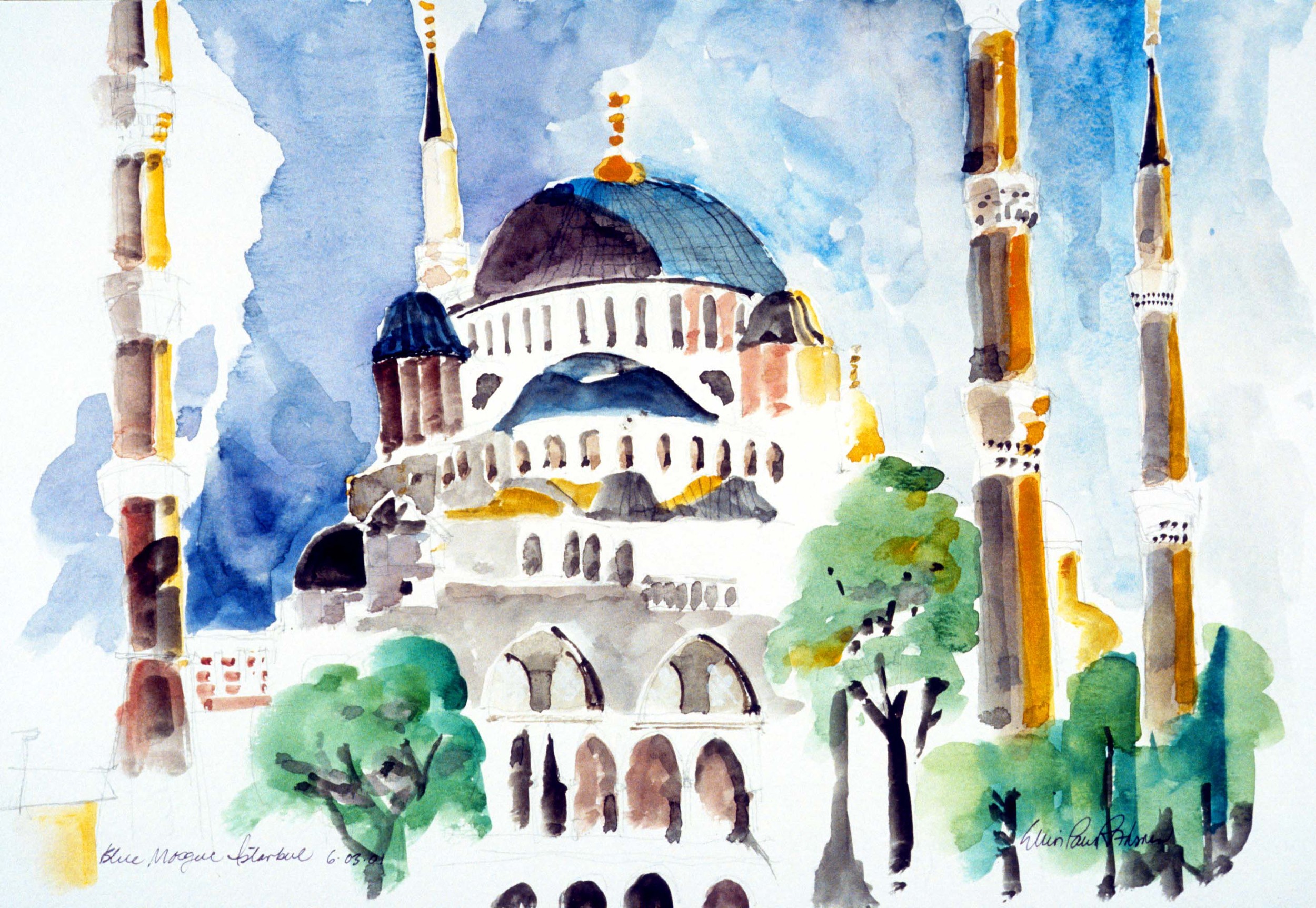   The Blue Mosque Istanbul  