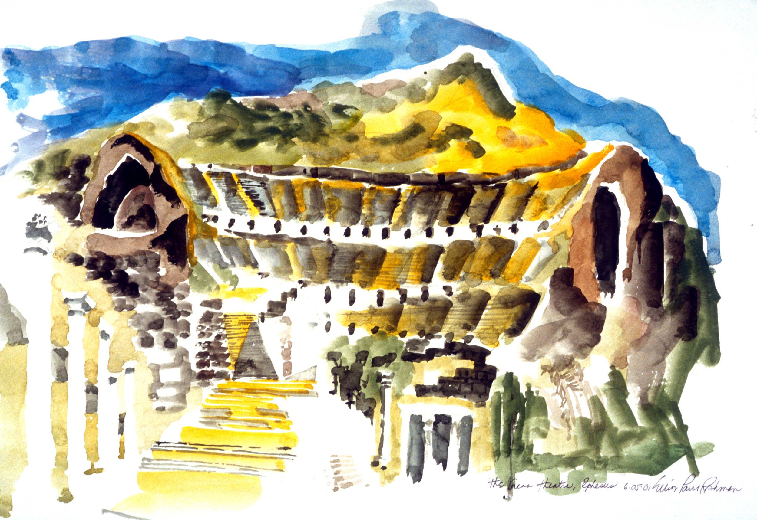 The Great Amphitheatre at Ephesus
