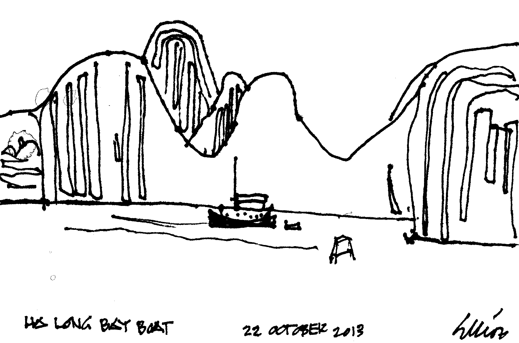ha long bay boat 10.22.13
