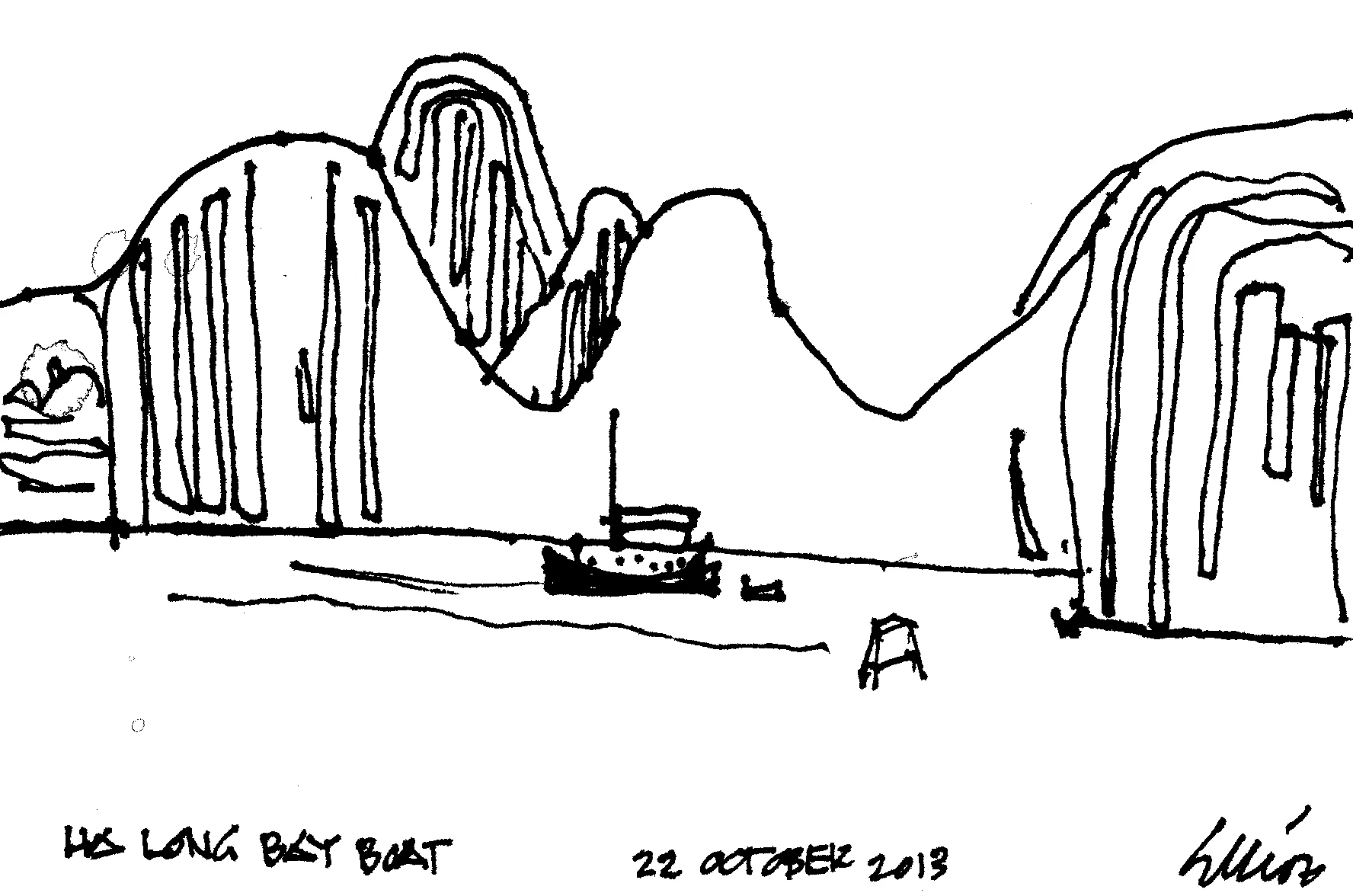 ha long bay boat 10.22.13