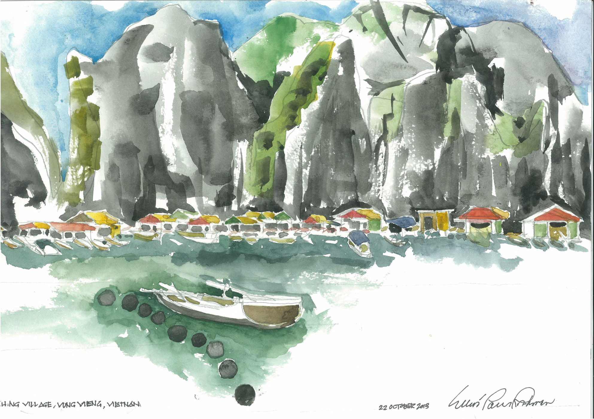Fishing Village Vung Vieng 10/2013