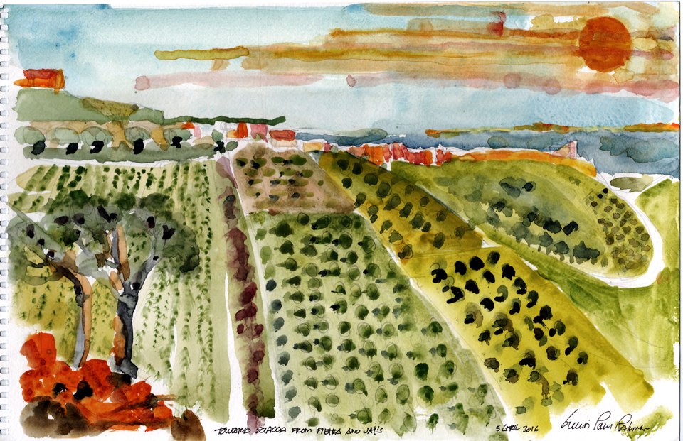 Towards Sciacca from Pietra and Jay's