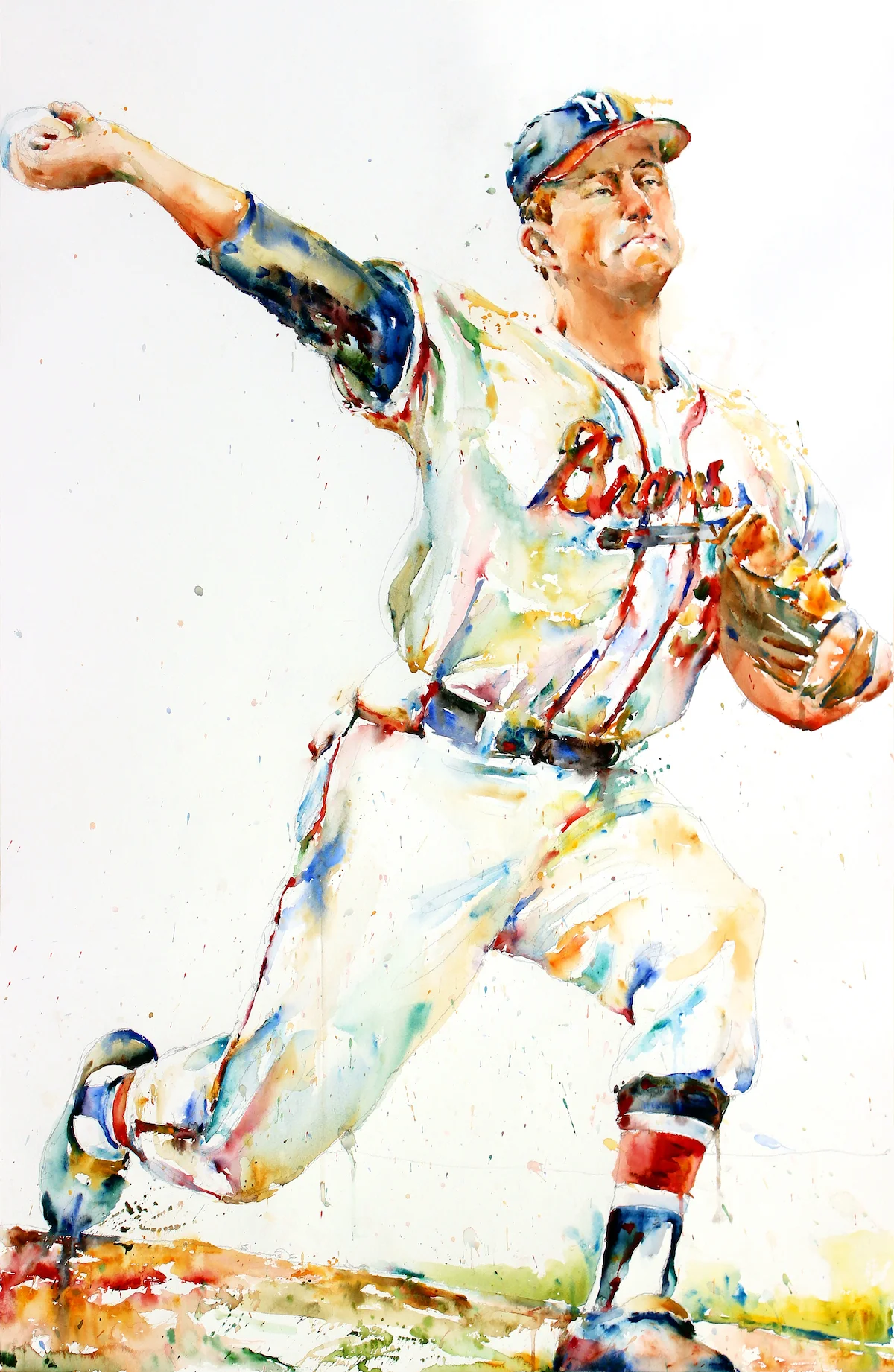 Lou Burdette - Atlanta Braves SunTrust Park