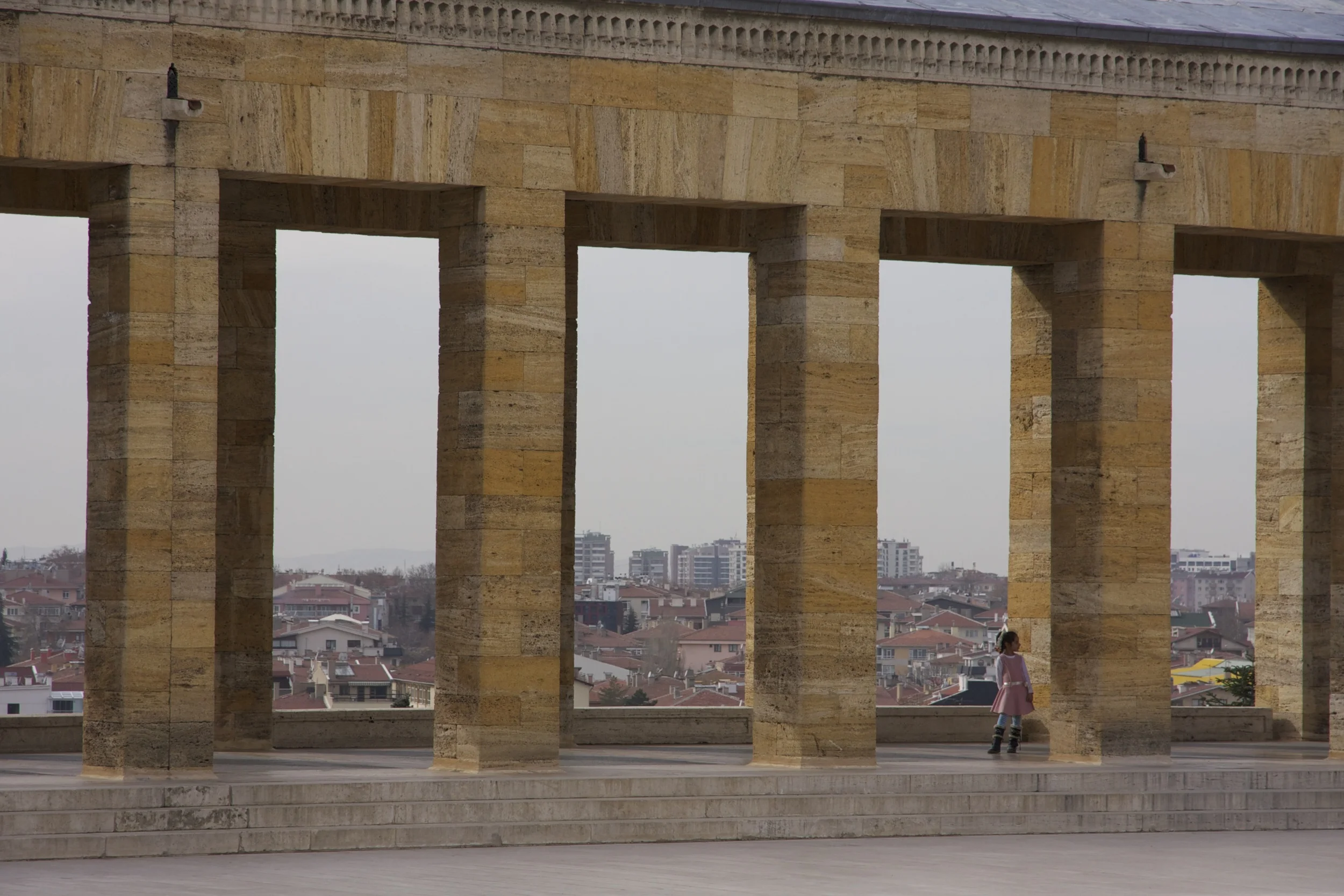 Anıtkabir, le mausolée érigé en l'honneur Mustafa Kemal Atatürk, Ankara (c) Erinç Salor.