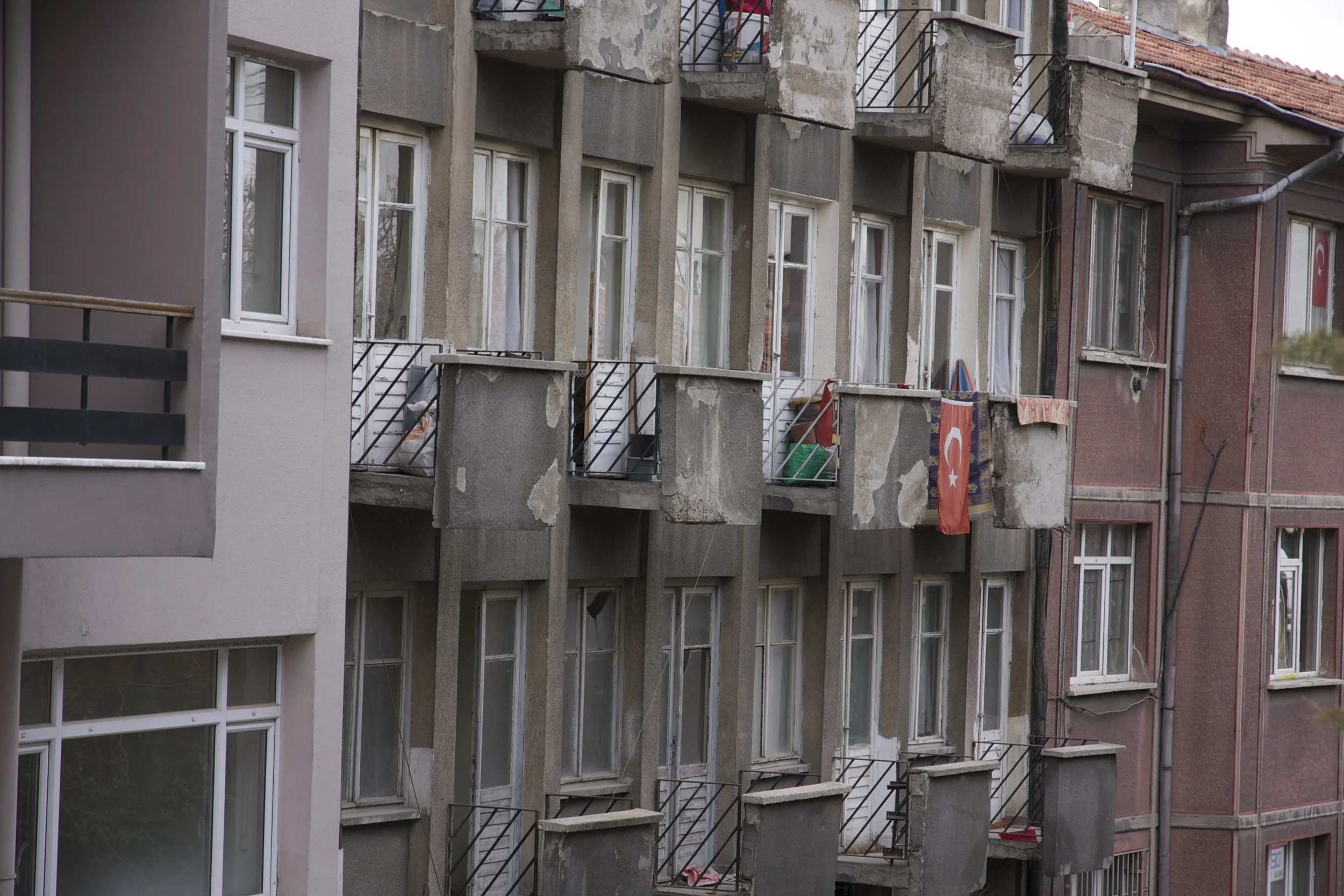 Dans les environs du château d'Ankara. (c) Erinç Salor
