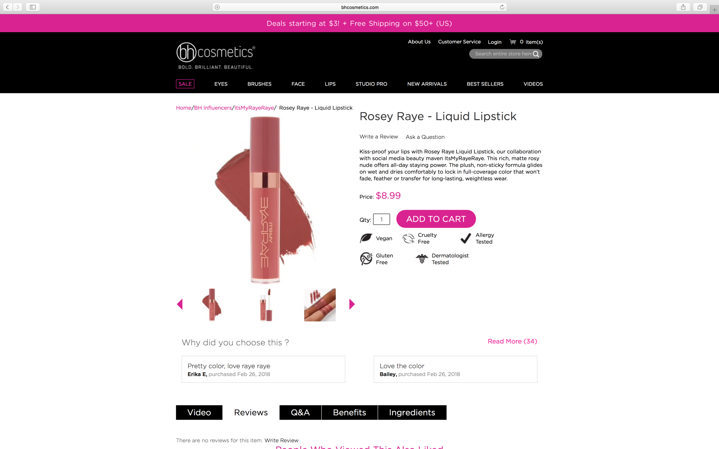 Read it on bhcosmetics.com
