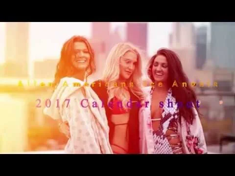 Allen Americans Ice Angels 2017 Calendar photoshoot