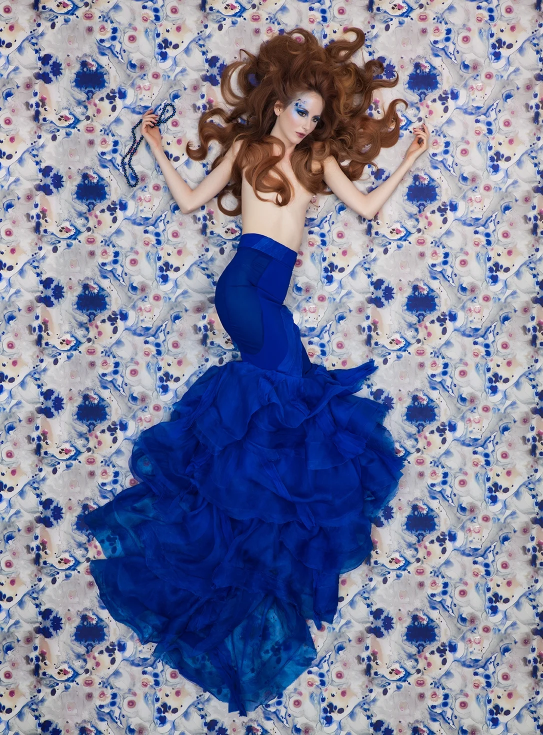 SUBMERGED Photographer: Marissa Howestine Model: Faith Picozzi Hair: Anthony Martinez Make up: Kat Laskey Designer: Bao Tranchi Wardrobe: Adriana Penich 