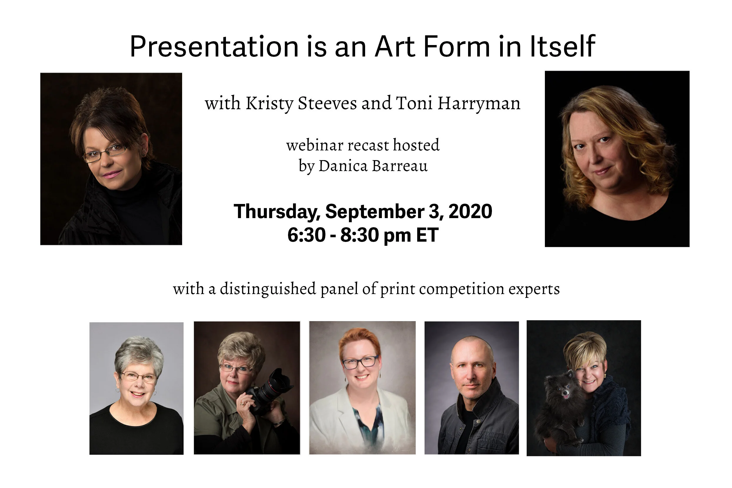 Print Comp Webinar - Presentation is an Art Form In Itself