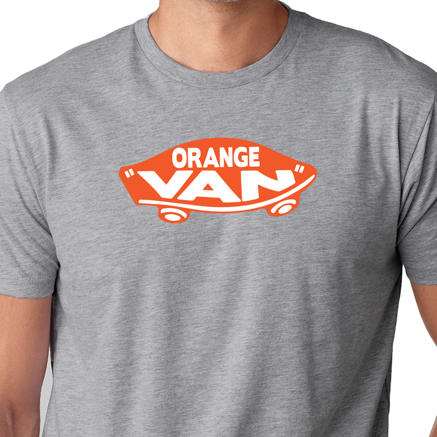 orange van shirt