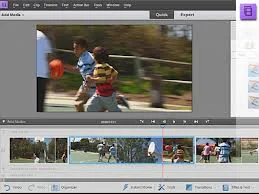 Adobe Premiere Elements 11 editing interface