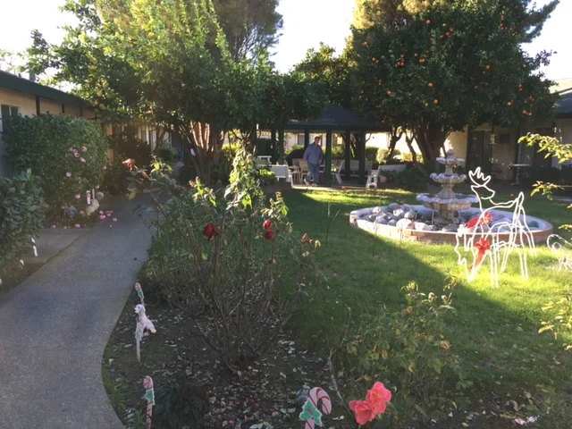 Still another view of the courtyard