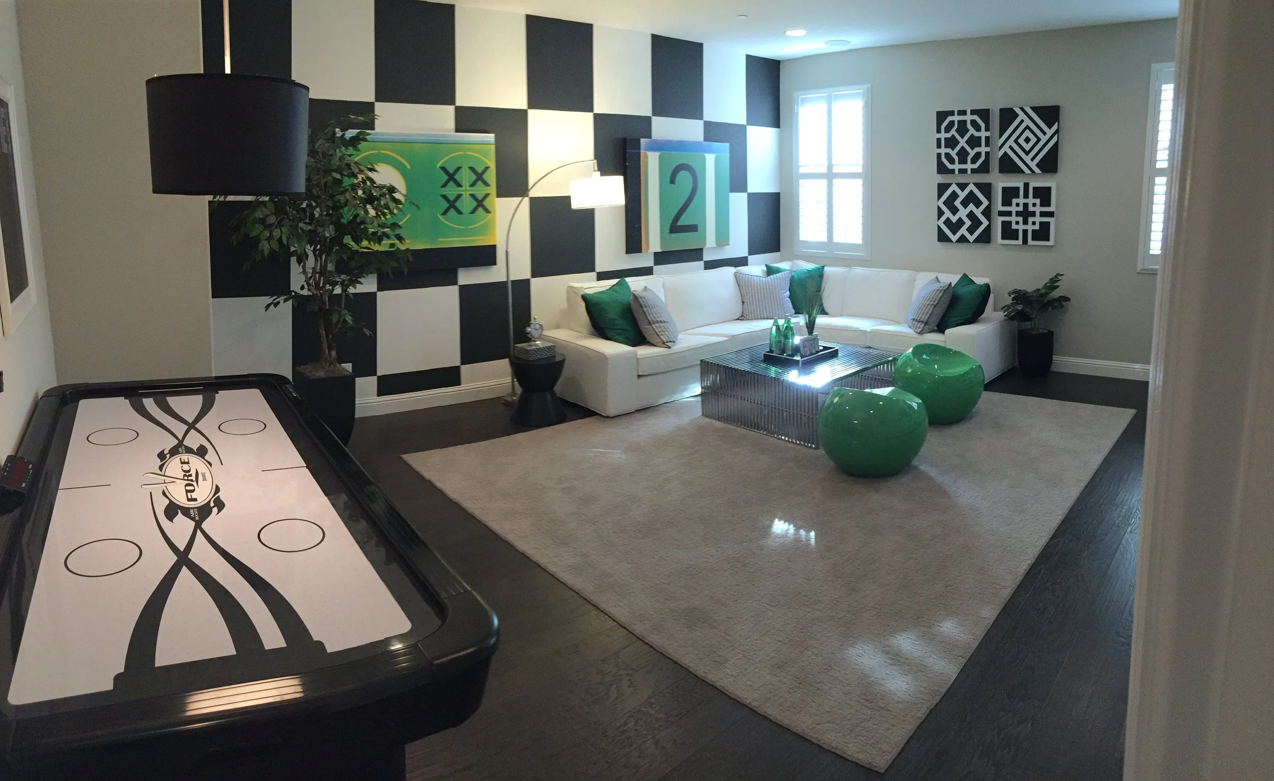 "Club" room - We don't have this because it eliminates 1 garage stall and one bedroom