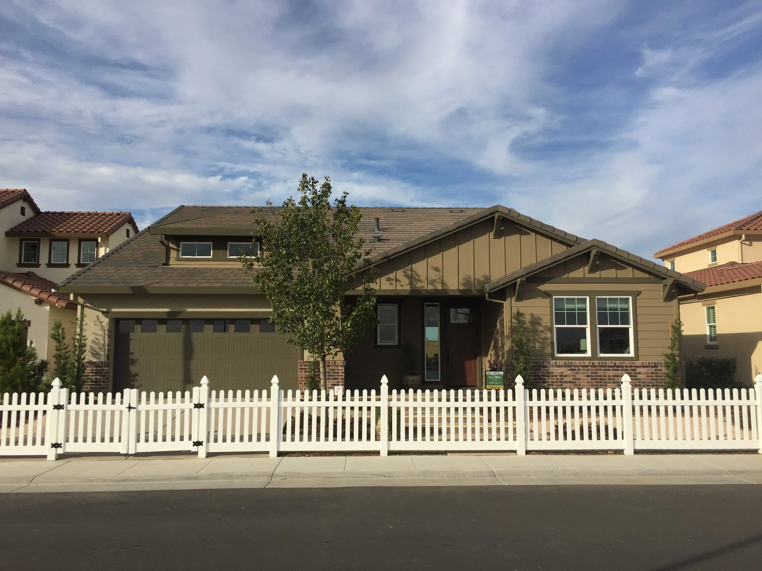 Model with exterior "C". We like this best but can't have it on our lot.