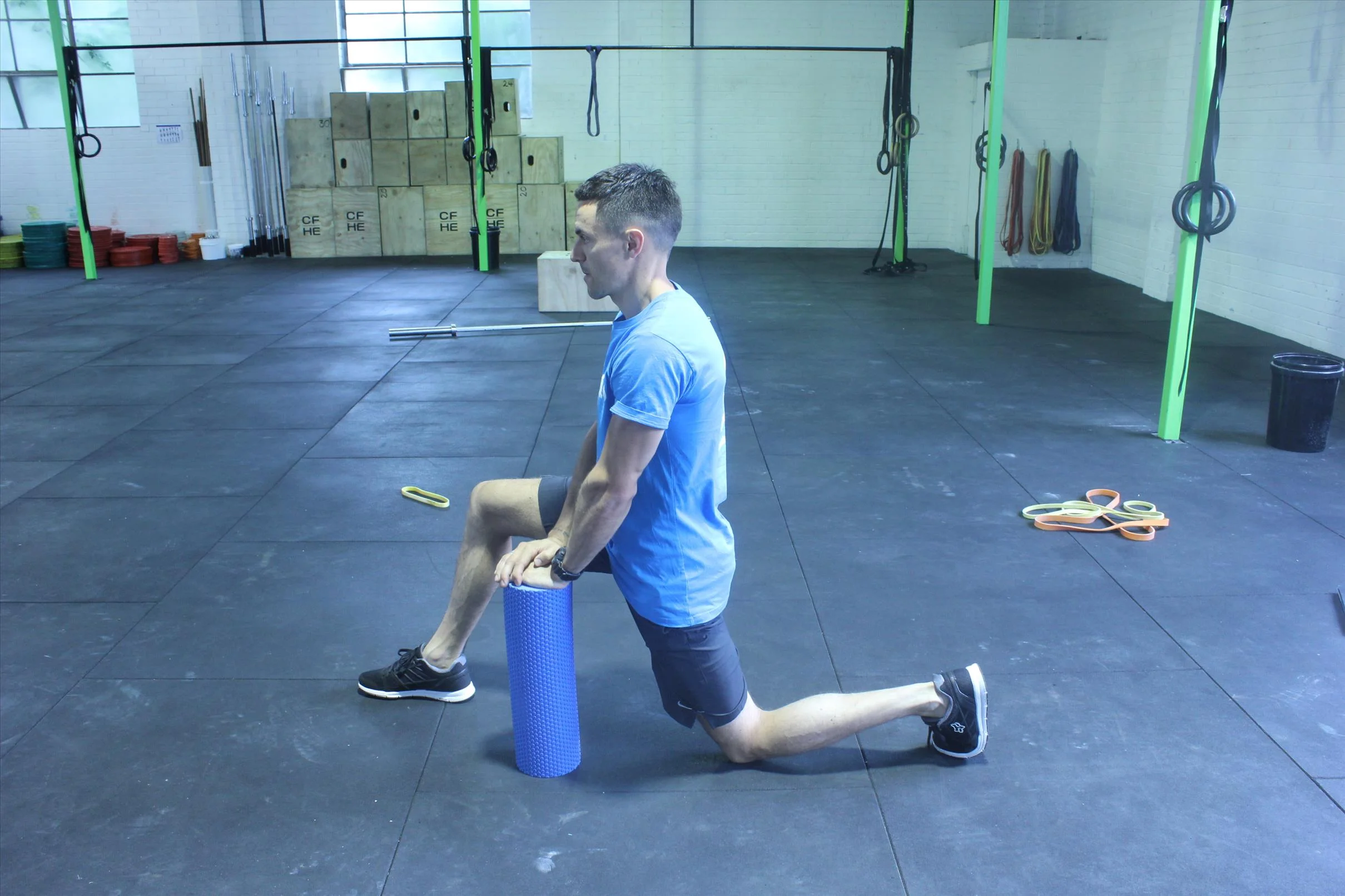 Normal but crucial Lunge hip flexor stretching