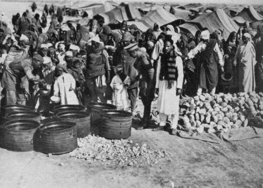 Image from the El Agheila concentration camp