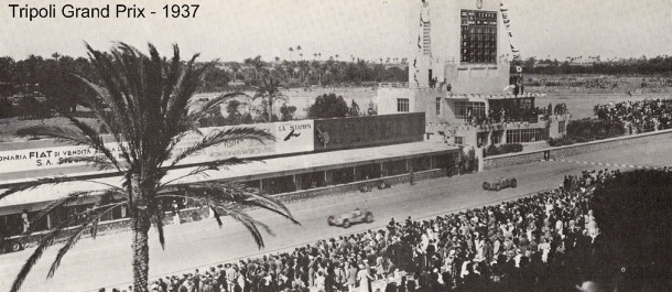 1937 Tripoli Grand Prix. Source: Rossana Bianchi