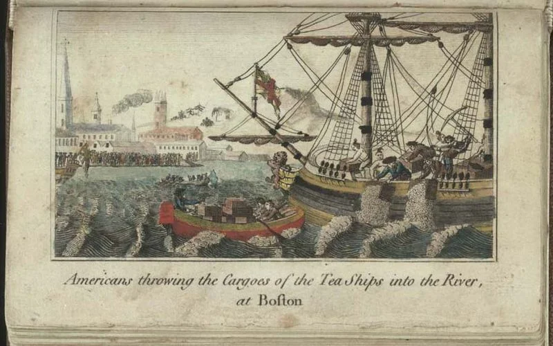 Boston Tea Party by W.D. Cooper