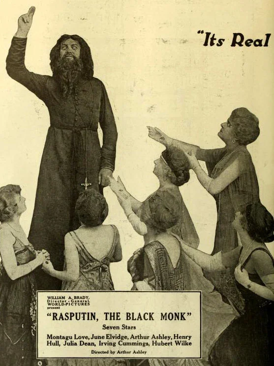Mythical powers? A book "Rasputin, the black monk."