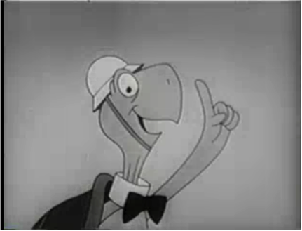 A still of Bert the Turtle.