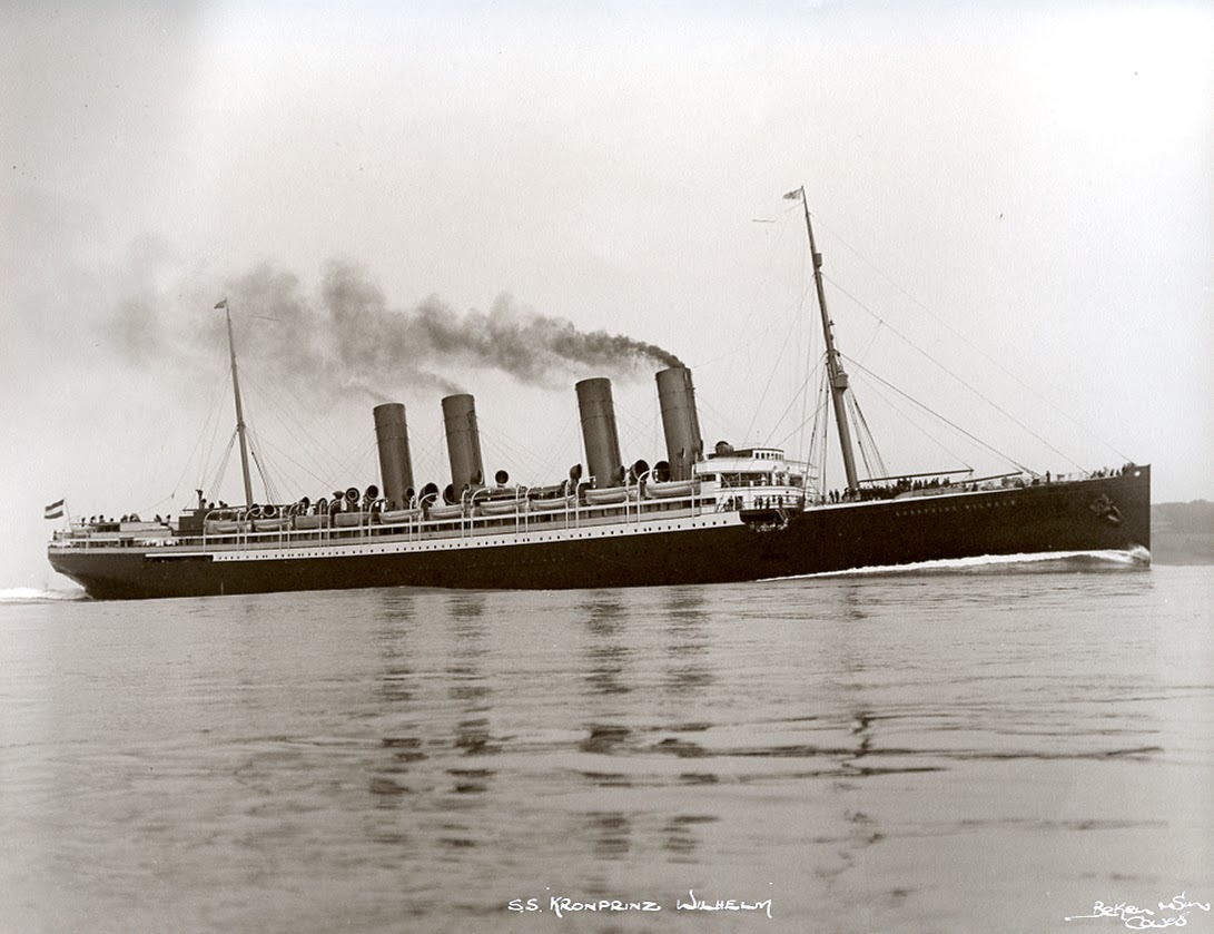 Kronprinz Wilhelm as passenger liner