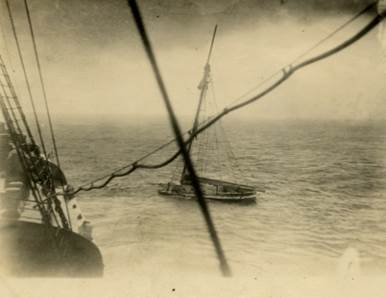 Wilfred M. after ramming