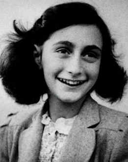 Anne Frank in 1942.
