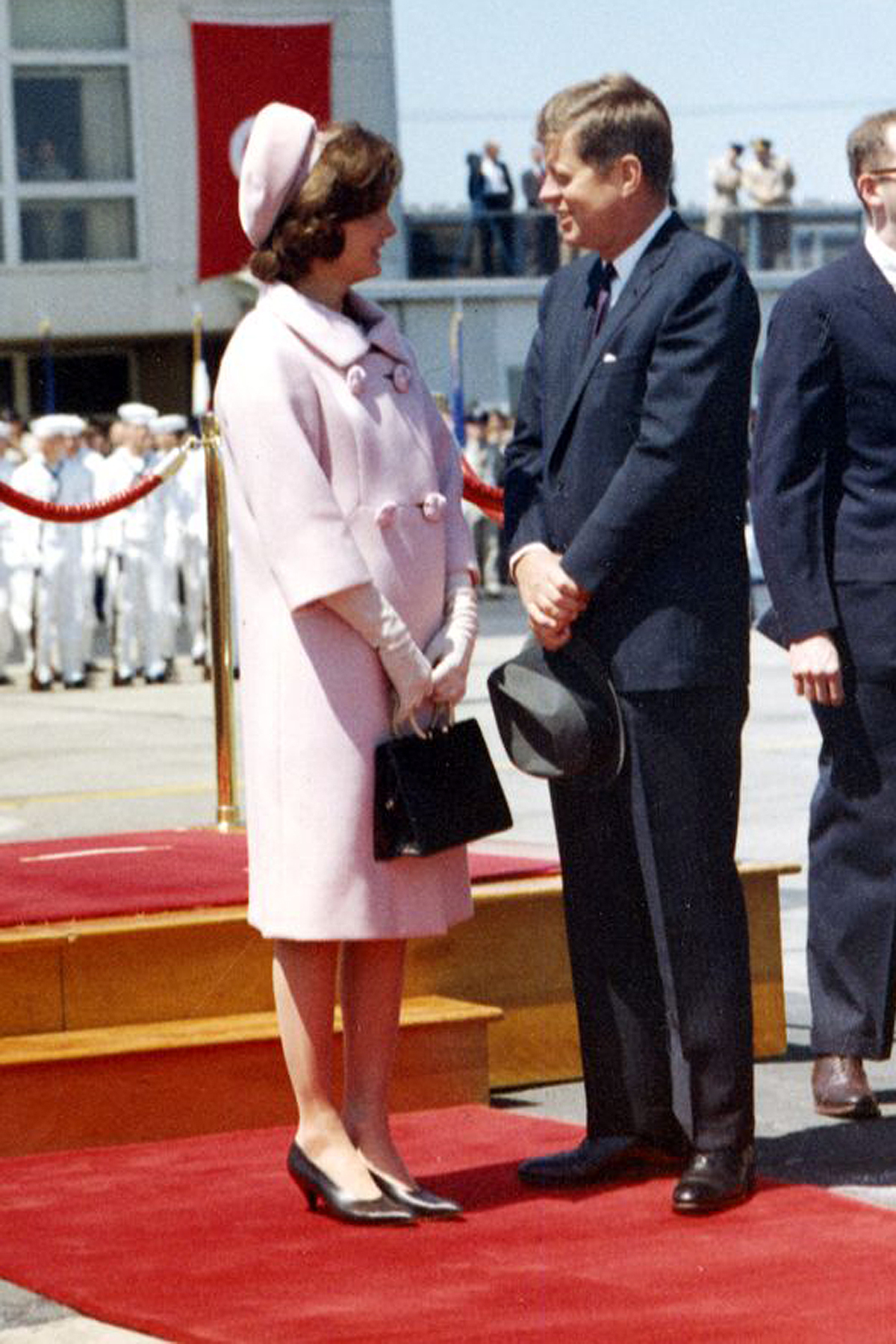 Jackie and JFK in May 1961.