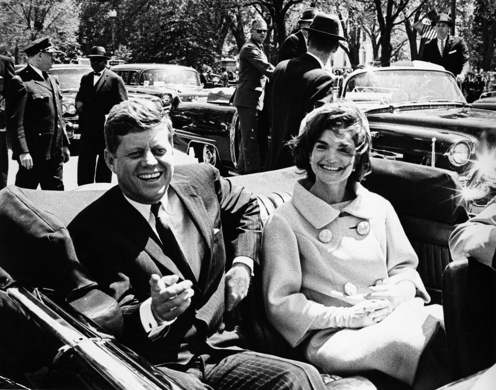 Another photo of JFK and Jackie from May 1961.